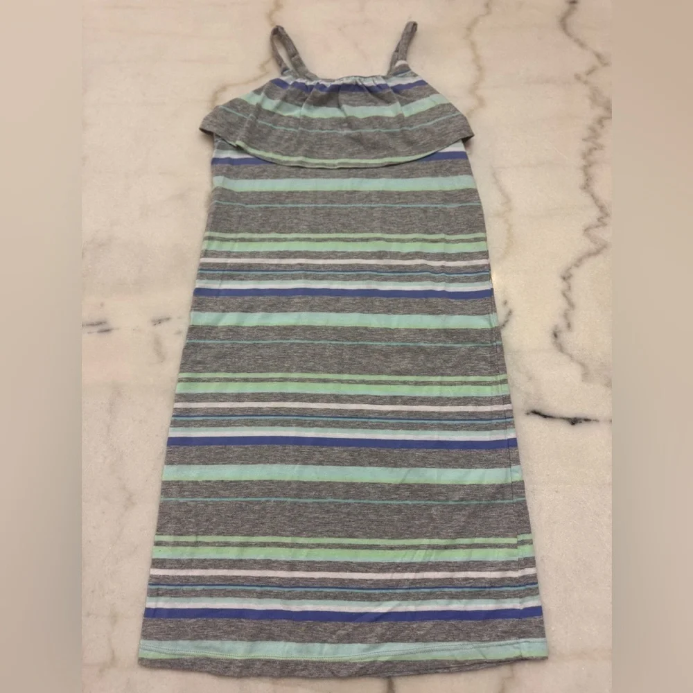 Old Navy Little Girls Multicolor Striped Dress
